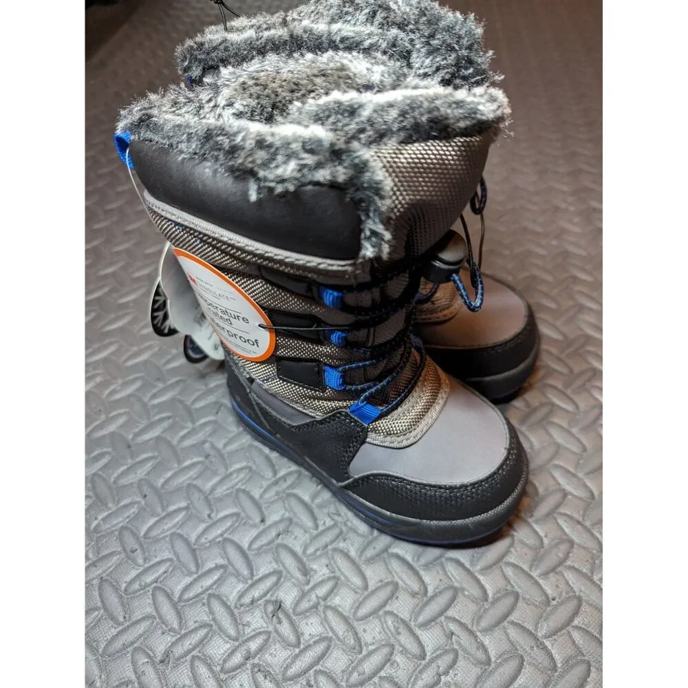Wonder Nation Mid Calf Bungee Winter‎ Boots NEW $40 MSRP